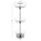 Hastings Home Three Tier Revolving Shoe Tree Organizer Rack with Chrome Finish by Hastings Home 735580SCL - alternate 3